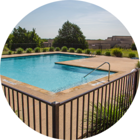 Pool at Serenity View Recovery Center