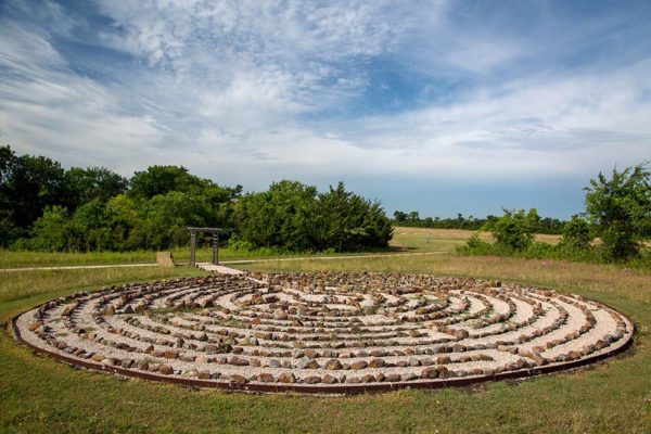 Serenity View labyrinth